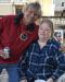 Brenda got a hug from her ‘boyfriend’ Tommy! photo by Judy Robinson